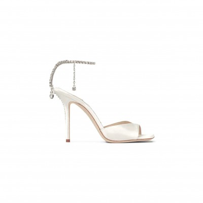 JIMMY CHOO SAEDA SANDAL 100 SAEDASANDAL100BBD